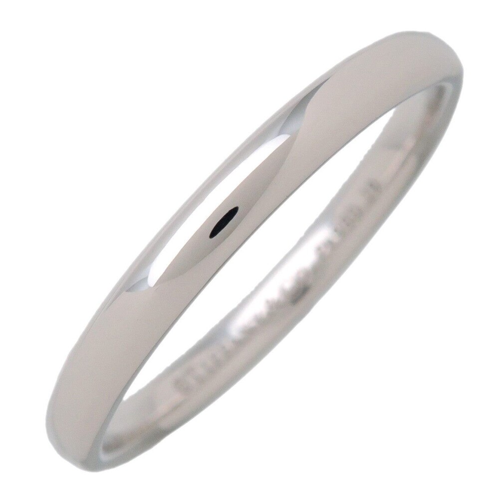 Tiffany & Co. Forever Wedding Band Platinum Ring Silver